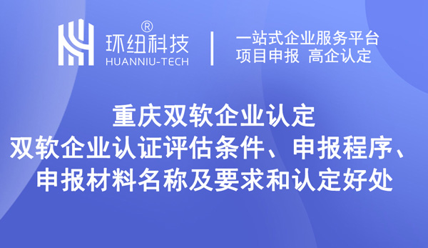 重慶市雙軟企業(yè)認證評估