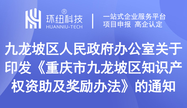 重慶市九龍坡區(qū)印發(fā)《重慶市九龍坡區(qū)知識產(chǎn)權(quán)資助及獎勵辦法》