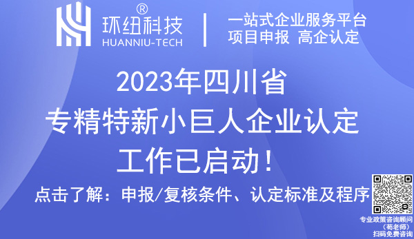 四川省專精特新小巨人認(rèn)定申報