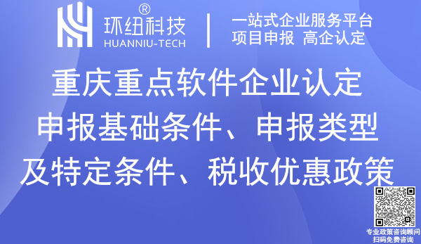 重慶重點軟件企業(yè)申報