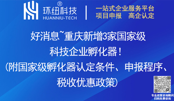 國家級科技企業(yè)孵化器申請