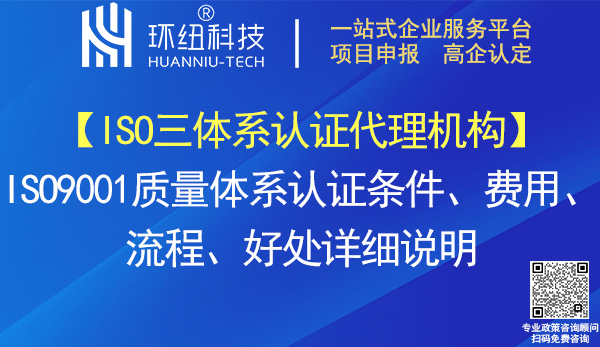 ISO9001質(zhì)量體系認證